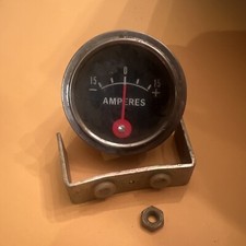 Vintage Amperes D.C. Gauge Made in the USA 15 - 15 Unknown Brand