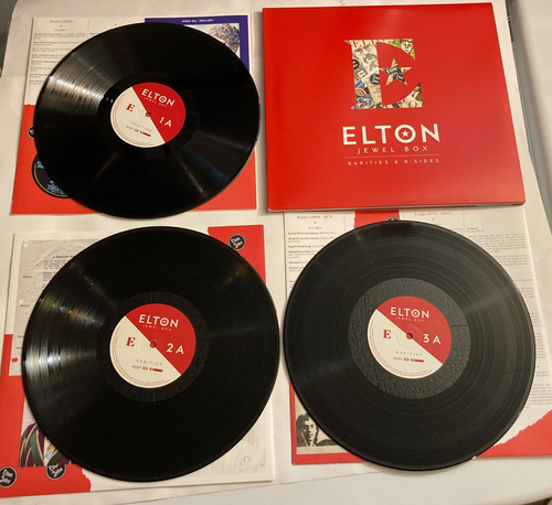 Elton John Jewel Box Rarities & B-Sides 3 LP 180gram Vinyl