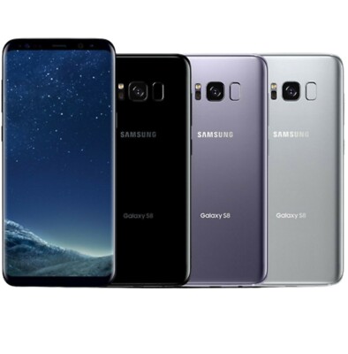 Samsung Galaxy S8 64GB G950U T-Mobile/Unlocked Smartphone Very Good - Heavy Burn