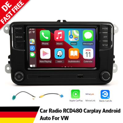 NONAME RCD480 PRO Autoradio Carplay Android Auto RCD360 PRO 3 Für VW Golf Passat