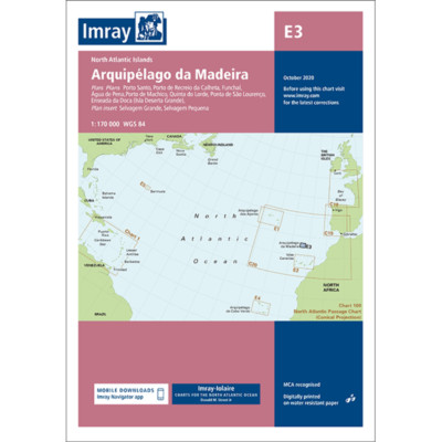 Imray Chart E3 | Arquipélago da Madeira | Neueste Ausgabe