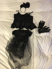 Black Bunny Costume in Size Medium New