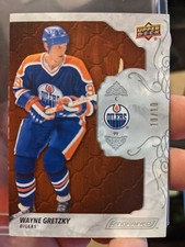 WAYNE GRETZKY 2019-20 Engrained Mahogany Legends base #45 Oilers #10/10 READ