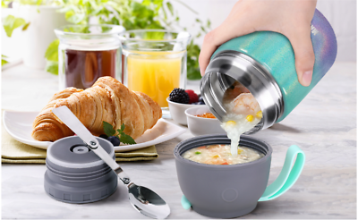Thermobehälter für Essen Lunchbox Speisen warm/kalt auslaufsicher Warmhaltebox