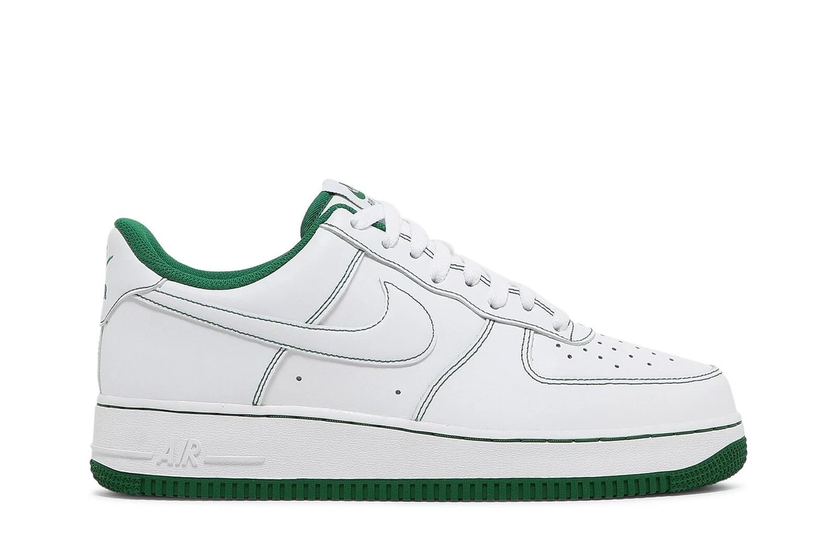 Nike Air Force 1 '07 Contrast Stitch - White Pine Green for Sale