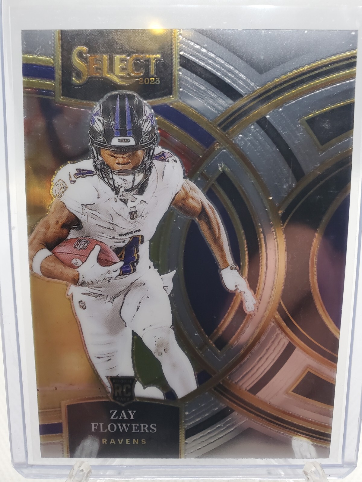 2023 Select Football ZAY FLOWERS RC Rookie Premier Level - Baltimore Ravens A2D