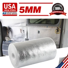 157"x39" Thermal Sound Deadener Car Heat Shield Insulation Noise Reduce Mat 5mm