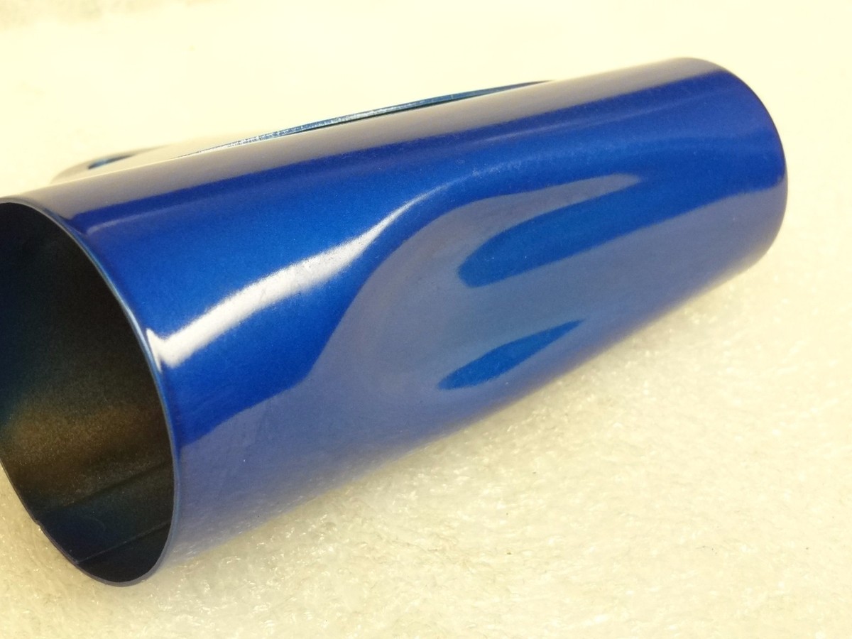 Kawasaki NOS NEW 44033-015-27 Candytone Blue Left Fork Cover A1 A7