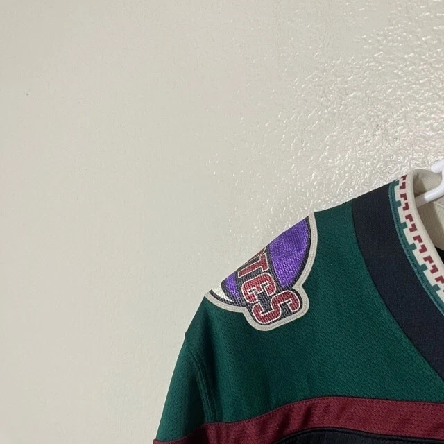 Camiseta de hockey Arizona Coyotes Fanatics Breakaway NHL Kachina Logo Mujer M NUEVA Foto 2 de 4