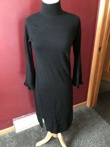 Isaac Mizrahi Black Midi Women's NWOT 