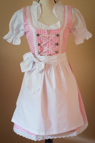Cotton Dirndl Oktoberfest Dress 