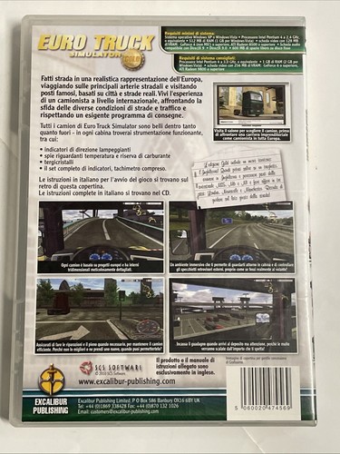EURO TRUCK SIMULATOR GOLD - pc cd-rom - include citta' Roma Milano - Foto 3 di 4