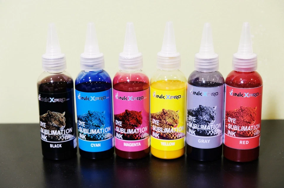 XPRO 6X100ml Dye Sublimation Ink Chipless refill kit for Epson Photo HD XP-15000 - Image 2 of 4