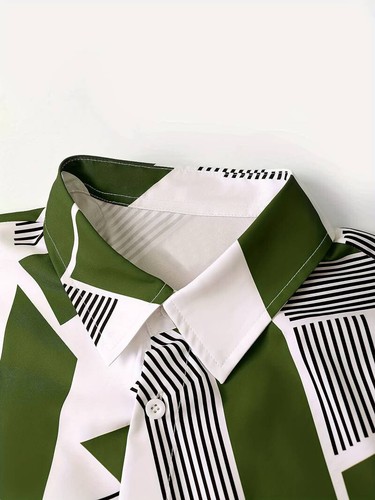 Set 2 pezzi felpa uomo manica corta t-shirt e pantaloncini set estate-outfit USA - Foto 10 di 18