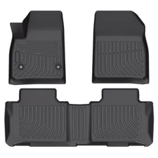 Floor Mats Liners Carpets For 2019-2024 Chevrolet Blazer TPE Rubber All Weather