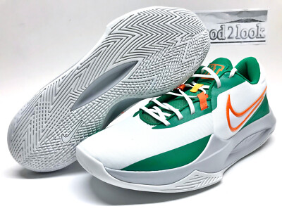 NIKE PRECISION VI WHITE/SAFETY ORANGE/MALACHITE SIZE MEN'S 15