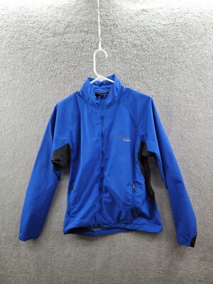 Columbia Jacket Men's Medium Blue Black Full Zip Titanium