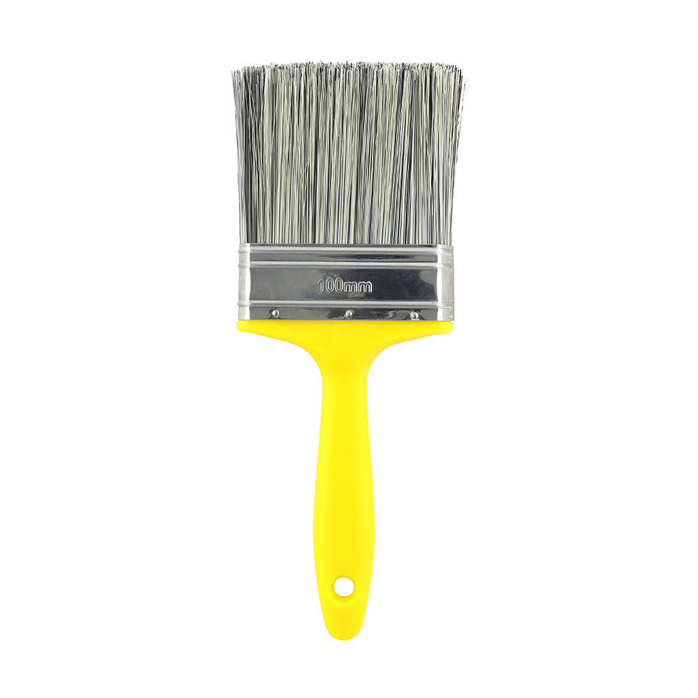 Timco Masonry Paint Brush Hard Wear Bristles Painting Brick Rough Surfaces 100mm