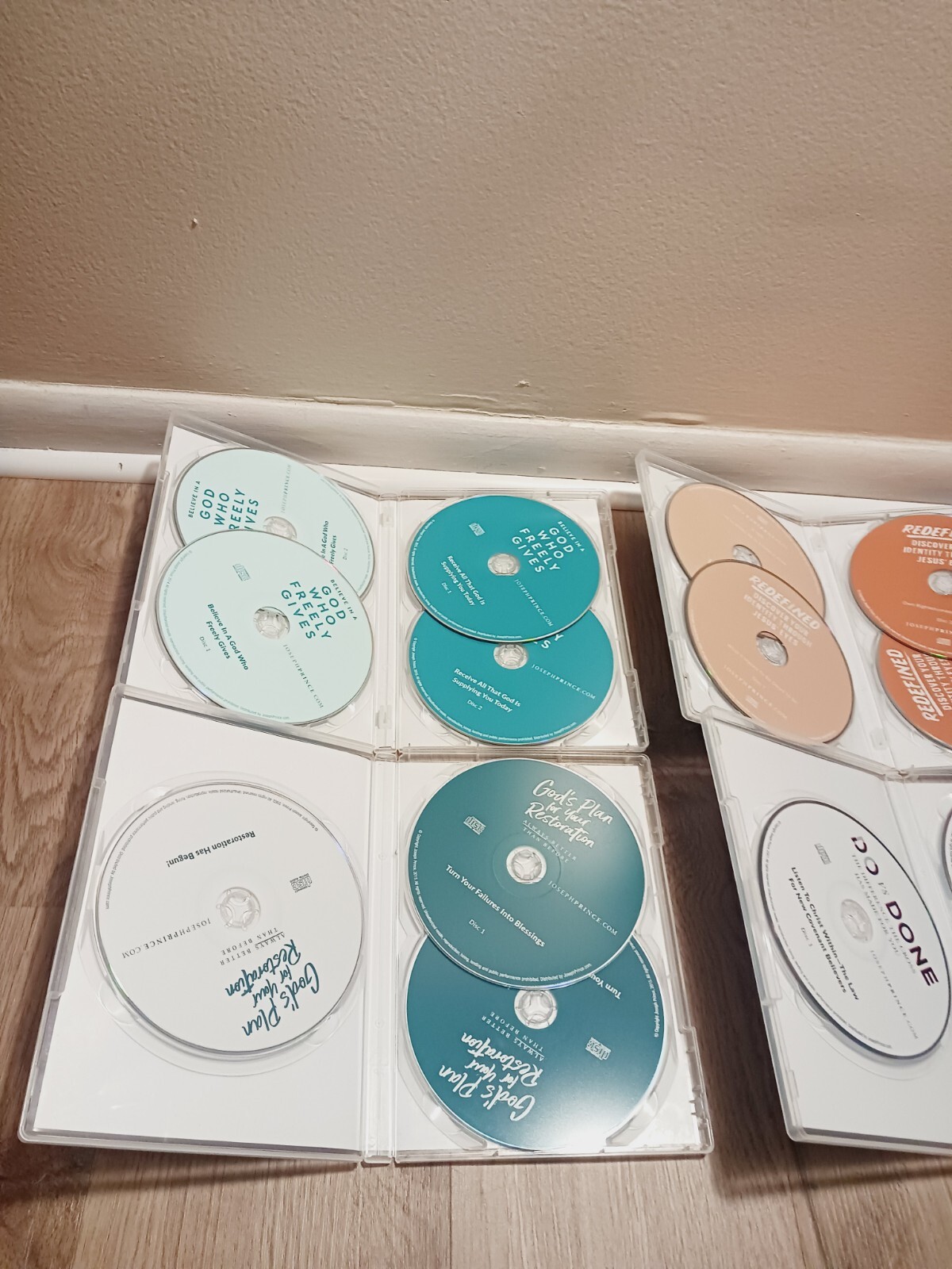 Lot of 9 Joseph Prince Audio Books On CD & 100 Days of Favor Book!! eBay