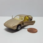 Vintage Lesney Matchbox Superfast #59 PORSCHE 928 Opening Doors Flat Black Base