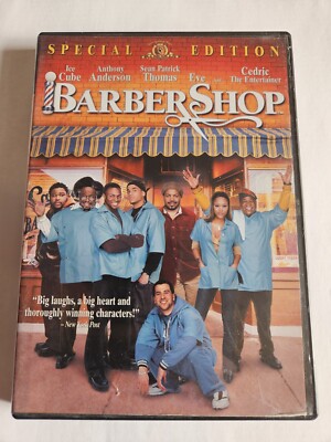 BarberShop DVD 2003 Ice Cube, Anthony Anderson, Cedric