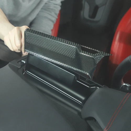 Real Dry Carbon Fiber Interior Dash Trim Cover Set Fits Corvette C8 2020-2025 - Bild 72 von 81