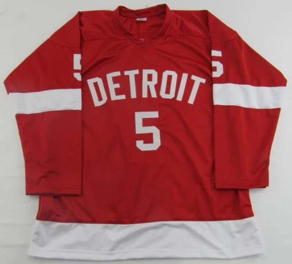 MARCEL DIONNE Signed Detroit Red Wings Custom "HOF 92" Hockey Jersey JSA-COA 🏒 - Image 2 of 4