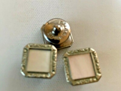Baer & Wilde Vintage  Snap Cufflinks Kum-a-Part Art Deco 1920's