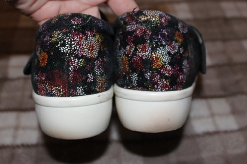 Alegria by PG Qin 689 Floral Hook & Loop Slip On Shoes Womens 10.5 Sz 41 Comfy! - Picture 5 of 9