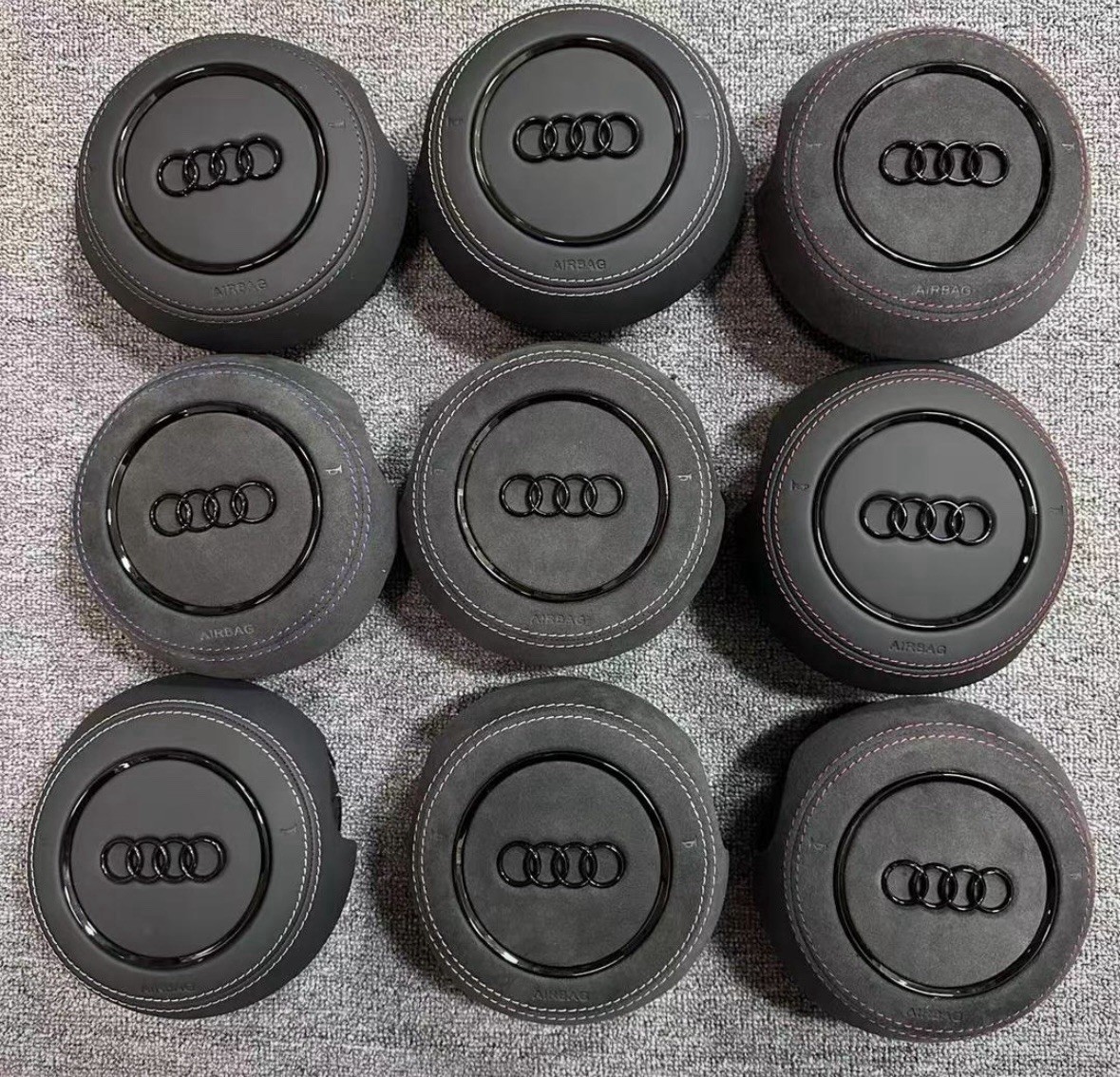 ⚠️Audi A6 S6 RS6 C7 4G A7 S7 RS7 4G C7 A8 S8 4H TT Volante Airbag Cubierta⚠️