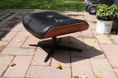 Vintage Herman Miller Eames STYLE Lounge Ottoman Foot Stool  MCM MADE IN CANADA