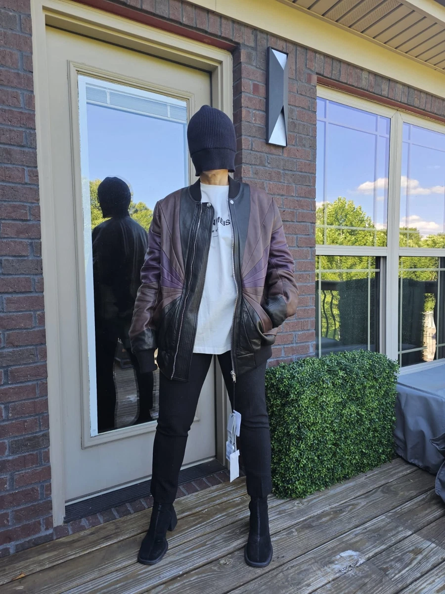Rick Owens Leather Outer Shell Brown Coats, Jackets & Vests for