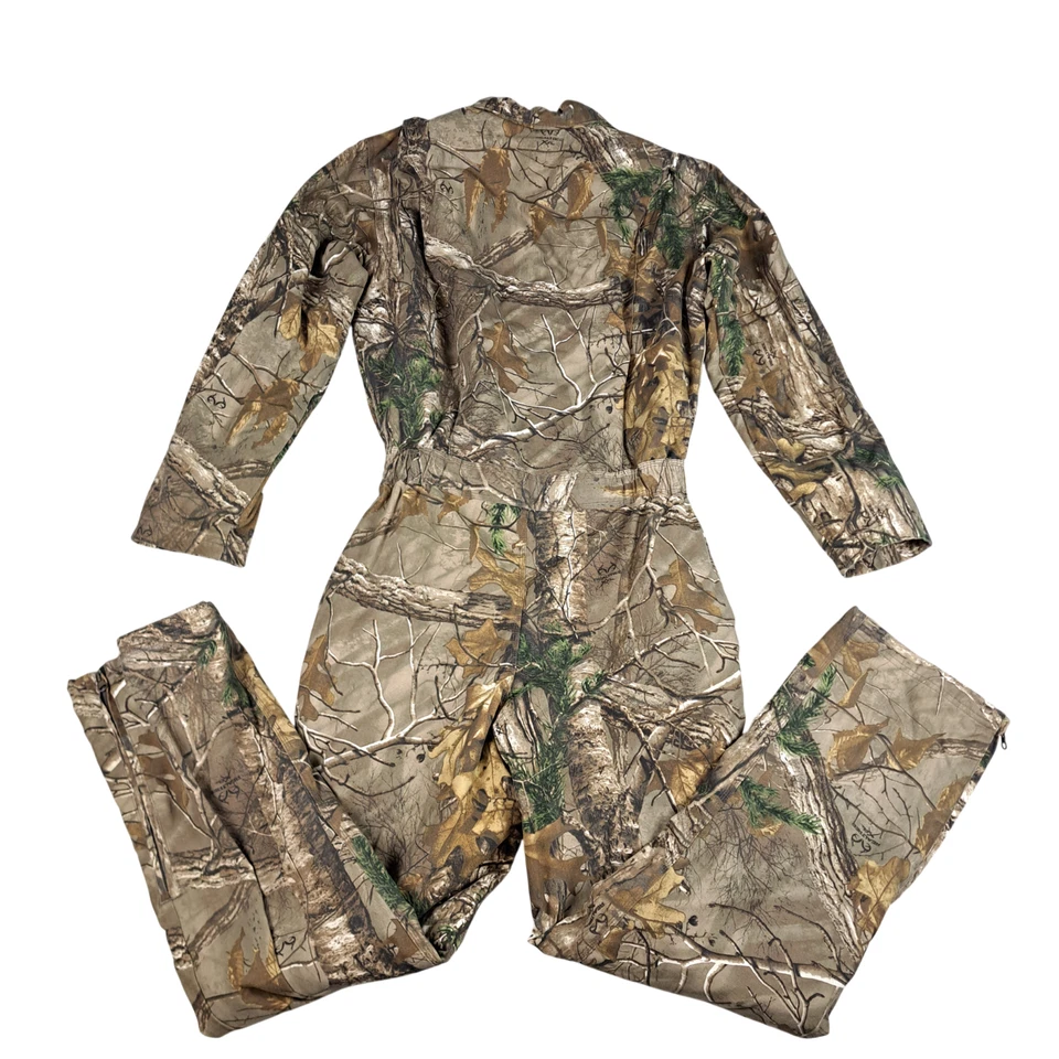 Game Winner Realtree Xtra Camo Coveralls Mens Small Insulated Full Zip - Image 2 of 4