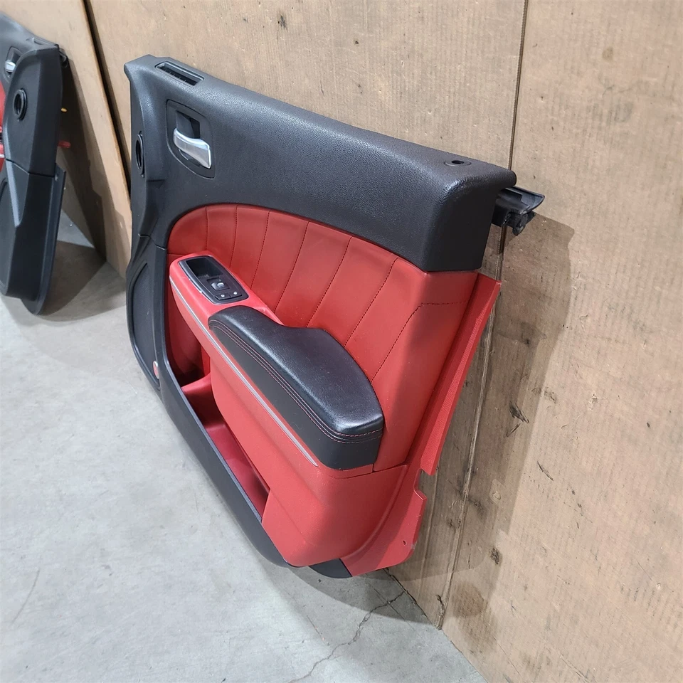 Conjunto 15-22 Dodge Charger Scat Pack painéis de porta traseira dianteira Lh Rh Aa7419 - Imagem 3 de 4