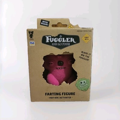 Neu Fuggler lustige hässliche Monster Furzfigur bewegungsaktiviertes Spielzeug