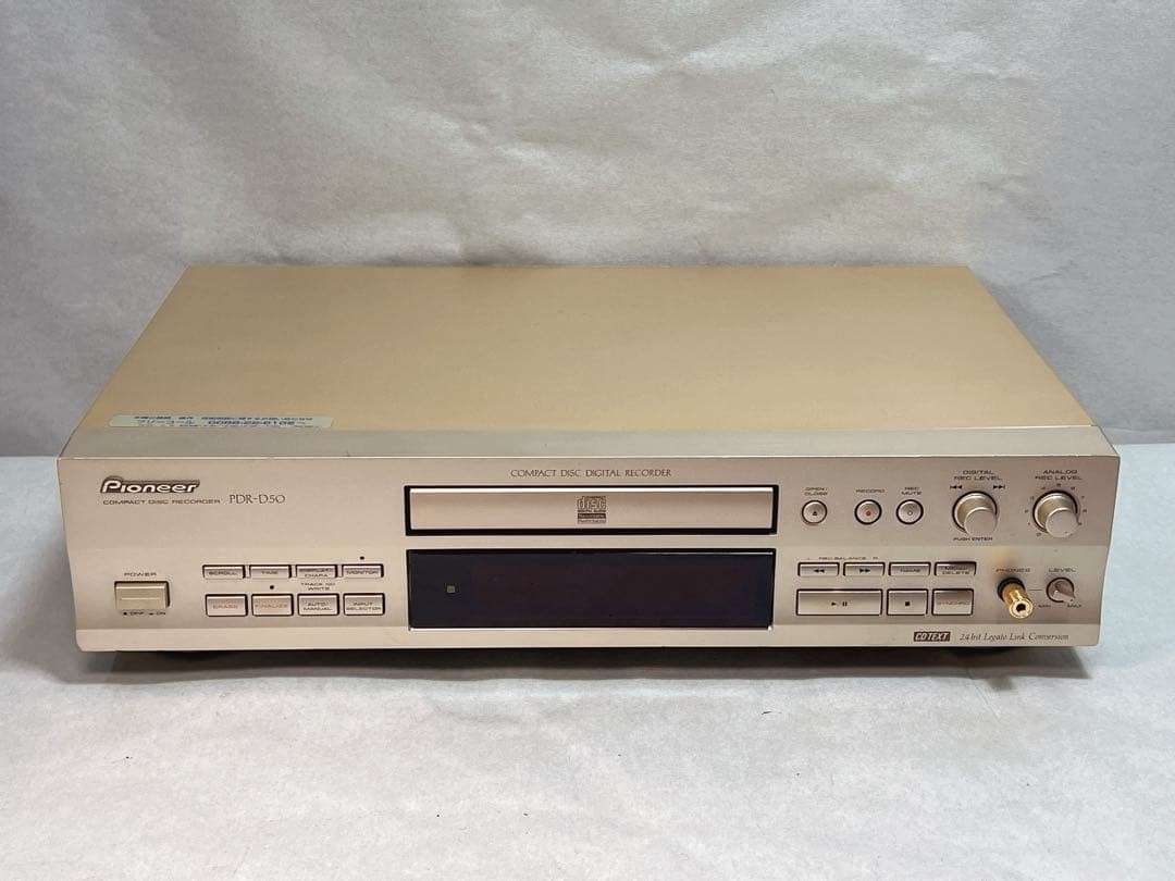 ジャンク Pioneer CDレコーダー PDR-D50（2006年製） Junk Pioneer CD recorder PDR-D50 (manufactured in 2006) | eBay