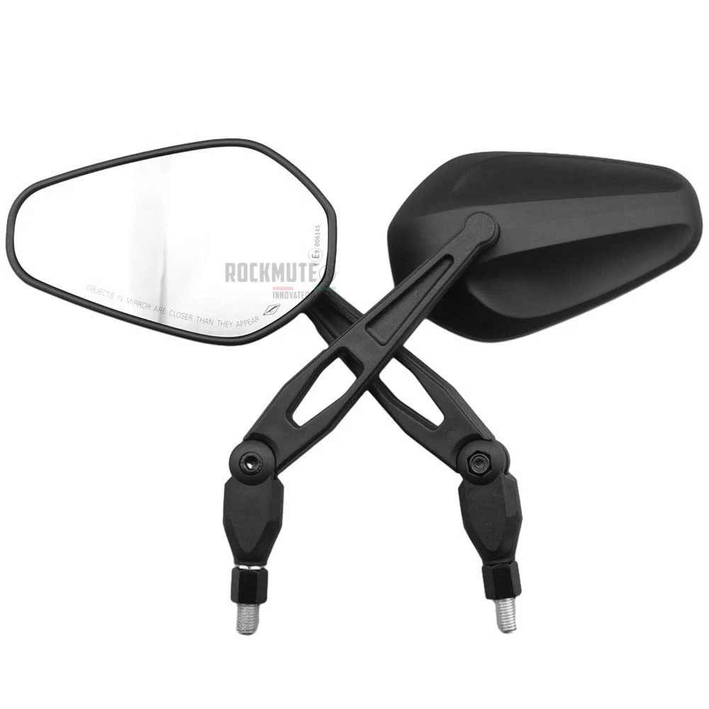 Espejos Retrovisores Para Moto Homologados Lotvic - Par Universal, Ajustables, Para Manillar 22/25.4 Mm