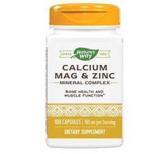 Calcium-Magnesium-Zinc 100 Caps by Nature's Way