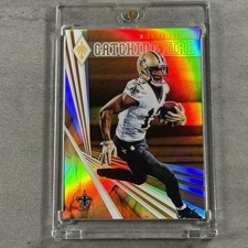 2019 Panini Phoenix Catching Fire Orange Prizm /99 Michael Thomas #13 Refractor