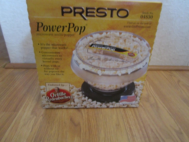 Vintage Unopened Presto Power Co #04830 Microwave Multi-Popper