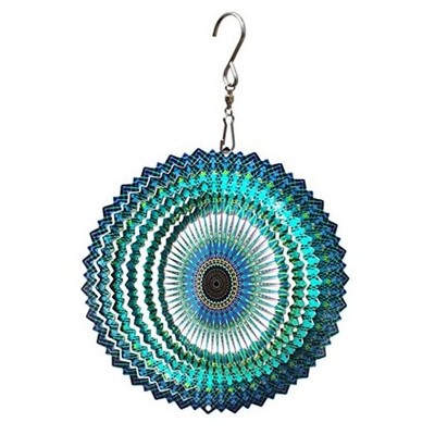 Stainless Steel Wind Spinner Mandala Starry Sky 6 inch 3D Stainless Steel