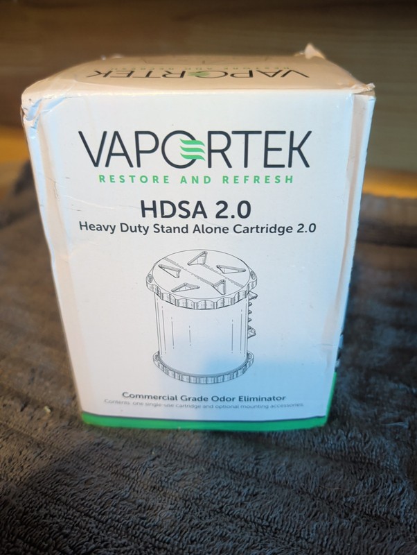 Vaportek Heavy Duty Smoke Odor Neutralizer Stand Alone Cartridge HDSA 2.0 
