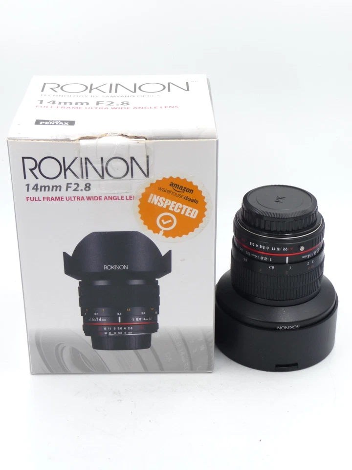 Rokinon 14mm f2.8 ED AS IF UMC ultra-wide lens for Pentax - Image 4 of 4