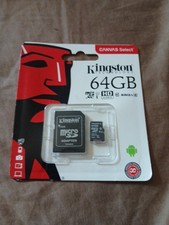 Kingston Original 64GB Mini Micro SD Flash Memory card for Tablet Camera MP3