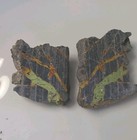 152 Gr. Natural BLACKJACK TURQUOISE ROUGH Slabs Tonopah, Nevada Ottesons Claim — photo 4