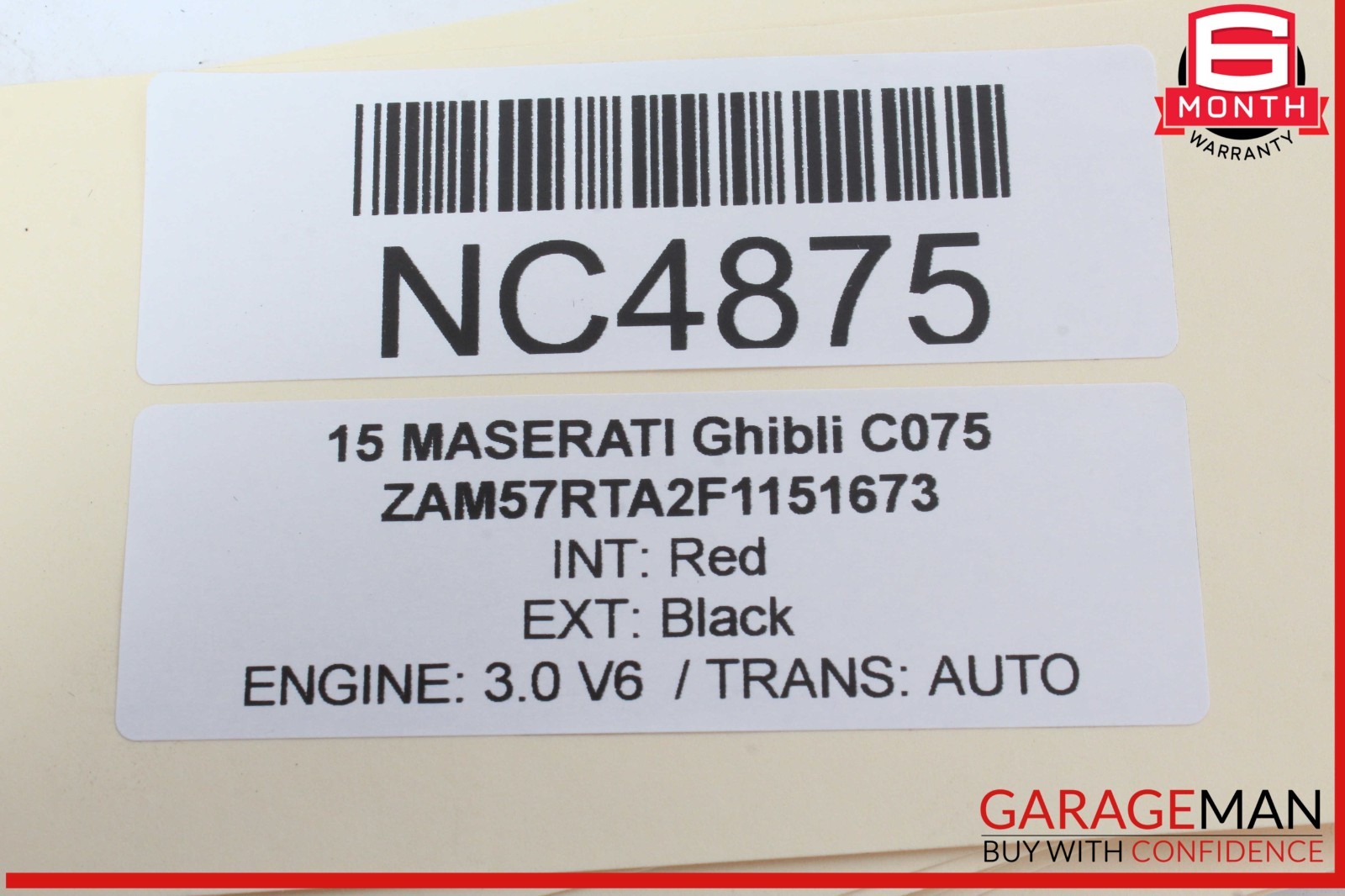 14-17 Maserati Ghibli Front or Rear Right and Left Side Door Audio Sound Speaker