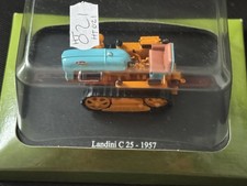 Hatchette Landini C25 Crawler 1957 Tractor 1/43 Die Cast 