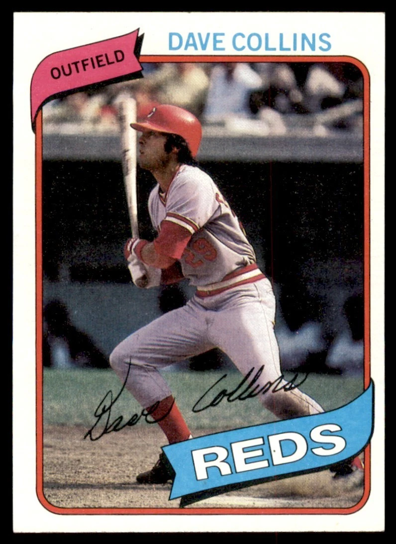 1980 Topps # 73 Dave Collins Reds