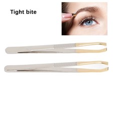 2pcs Eyebrow Tweezers Women Precision Tweezers Daily Beauty Tools for Ingrown