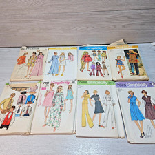 Lot Of 21 Vintage 60s  70s Simplicity Sewing Patterns Uncut Woman Various Sizes